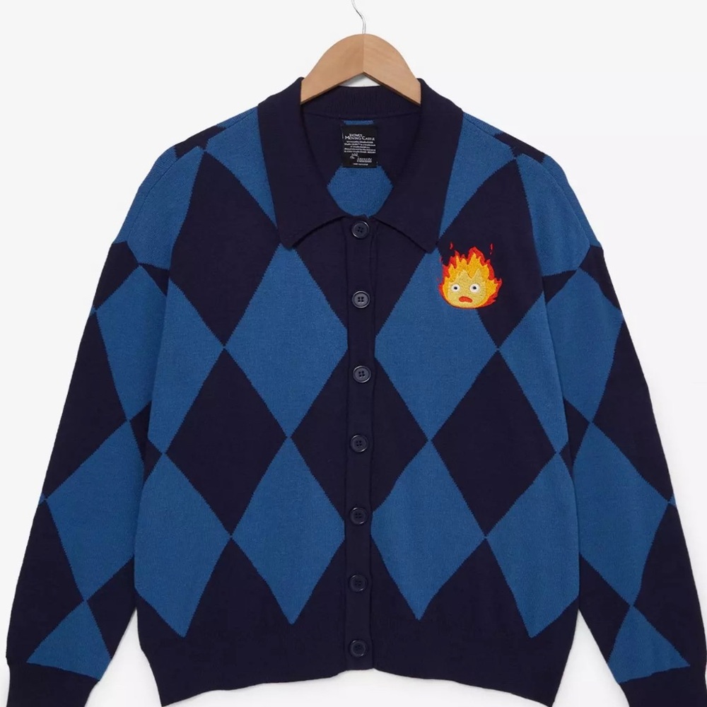 Howl’s Moving Castle Argyle Cardigan